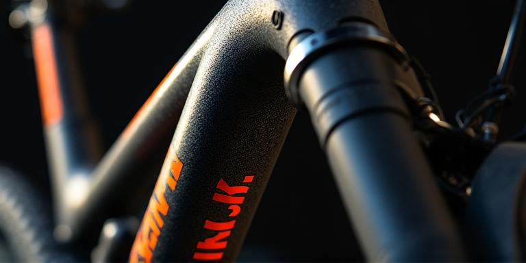 MTB in carbonio full suspension