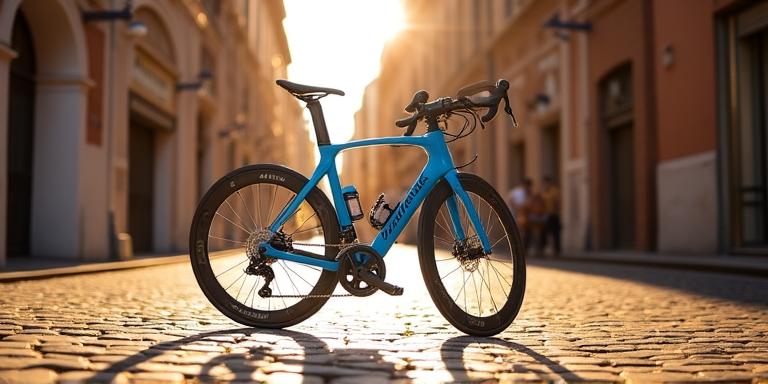 Bicicletta da corsa aerodinamica
